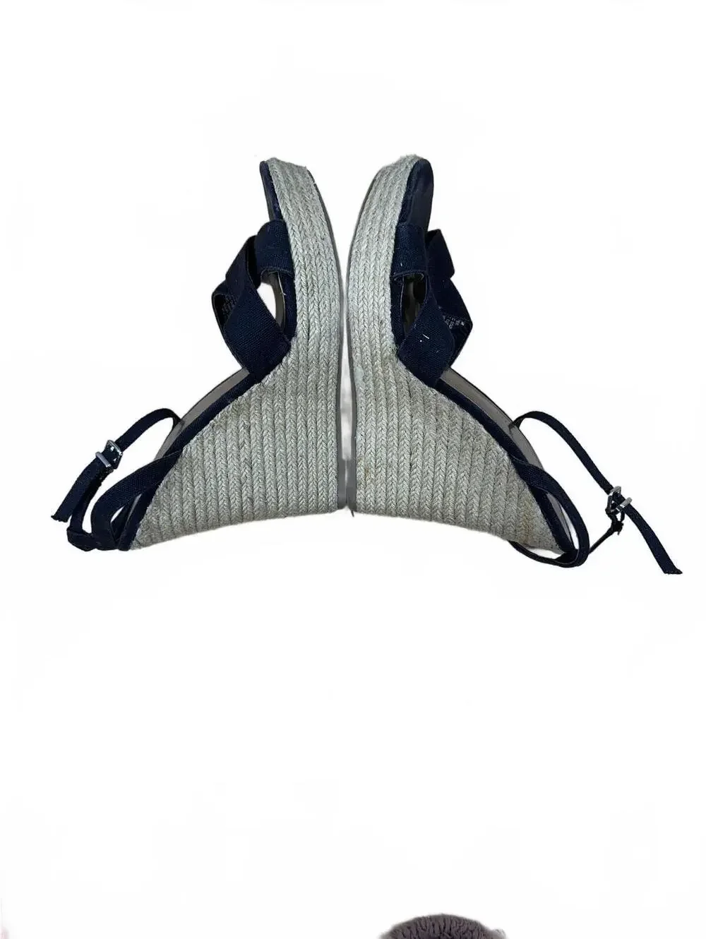 Madden Girl Black Wedge Sandals